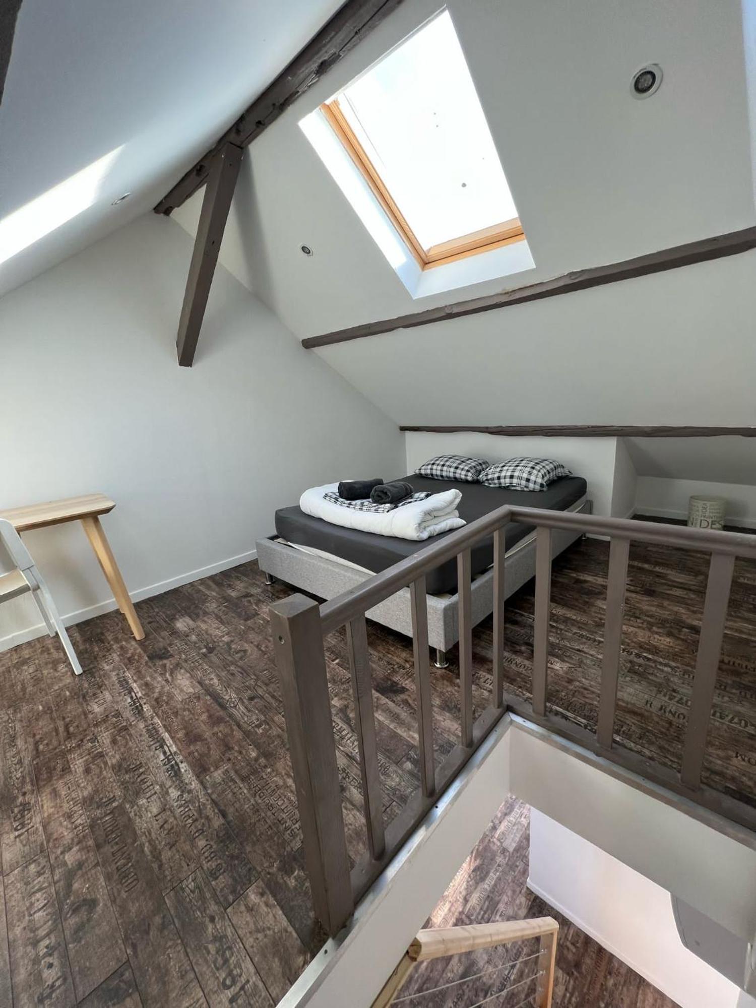Guibert 19 F2 Duplex Daire Caudebec-les-Elbeuf Dış mekan fotoğraf